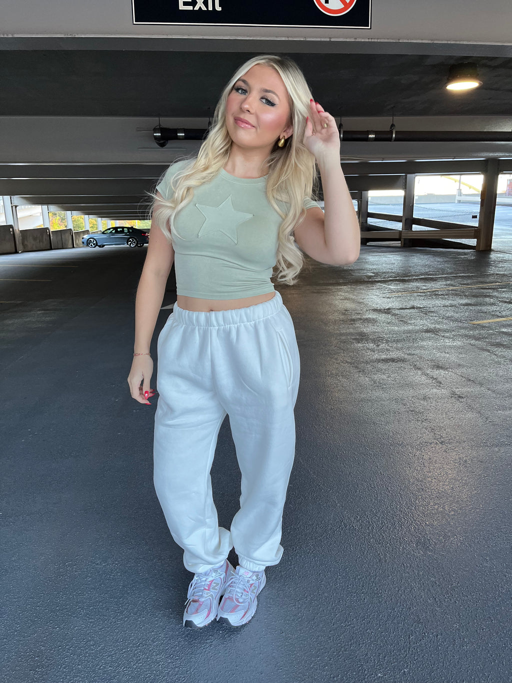 So Fetch Sweatpants in White