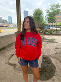 The Burgh 412 Crew Red/Blue