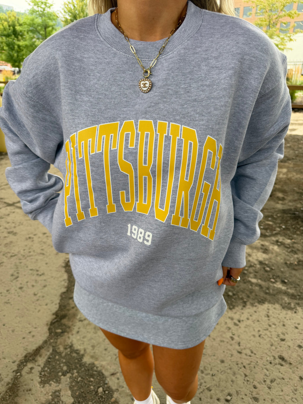 Pittsburgh 412 Crew Yellow/Grey