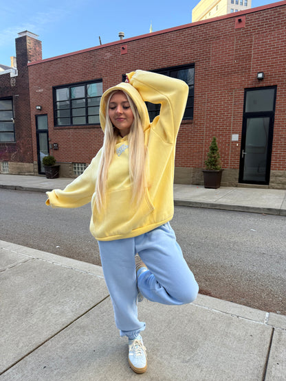 Happy Camp3r Puff Series Banana Hoodie