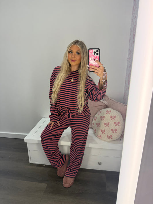 Berry Bliss Striped Set (BOTTOMS)