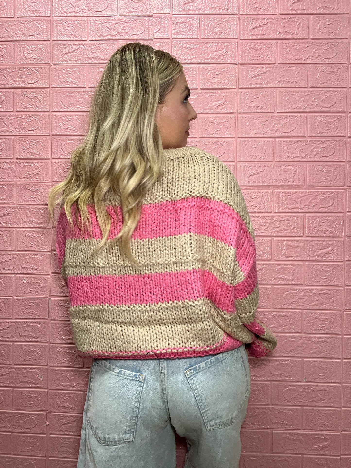 Charming Striped Sweater