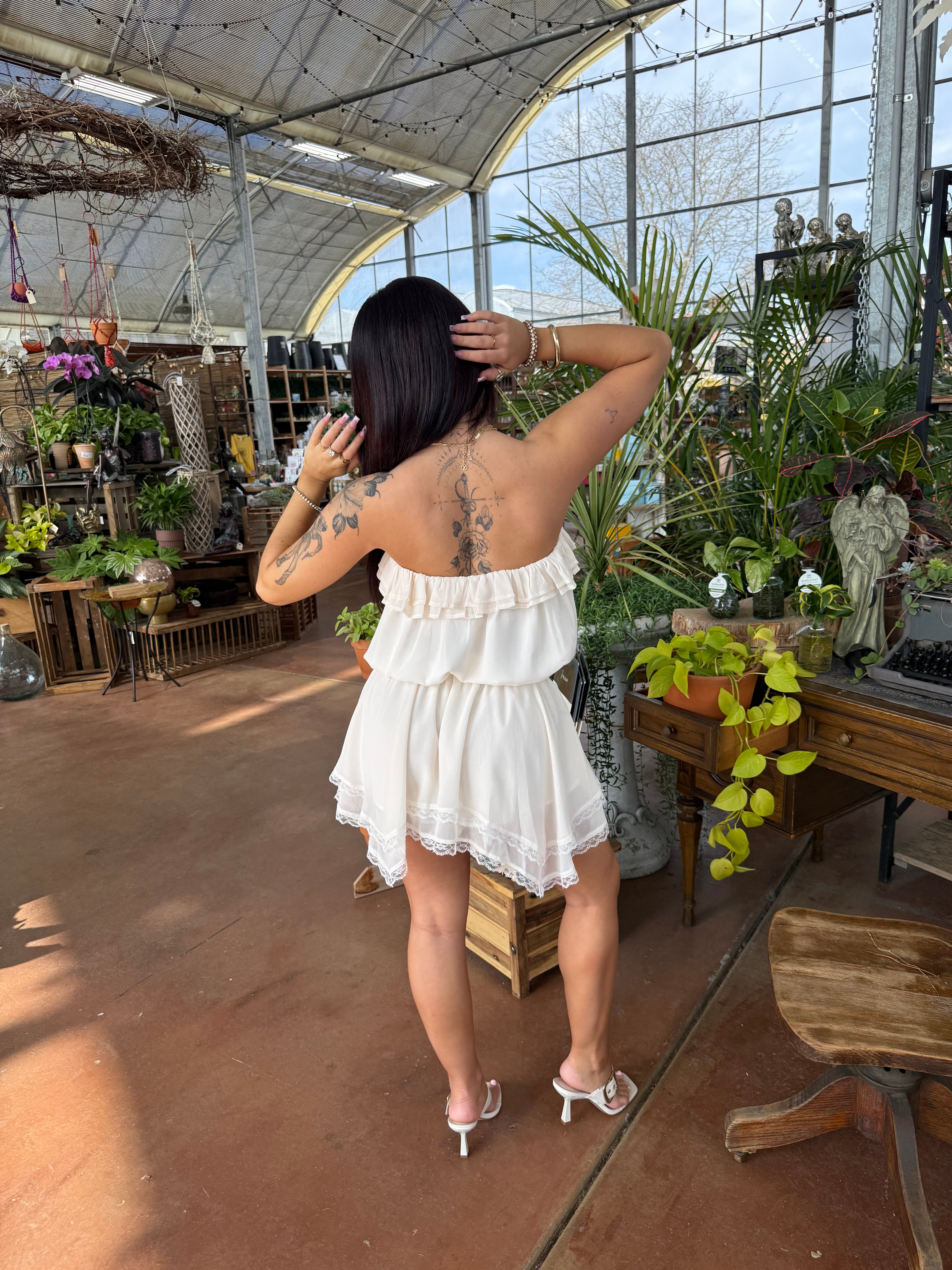 Cove Core Cream Romper