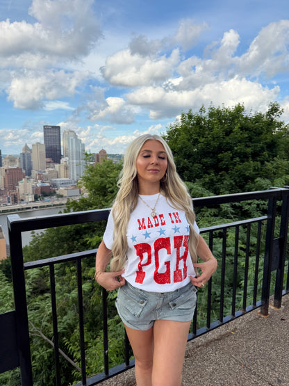 Made In PGH Patriotic Tee