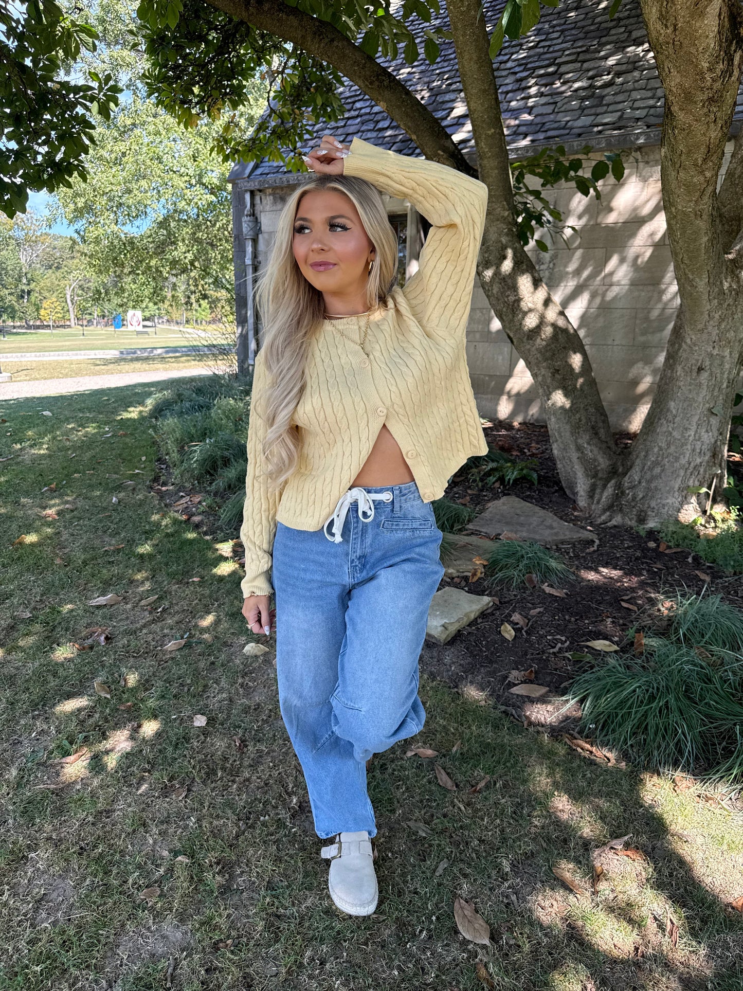 Belles & Babes Barrel Jeans