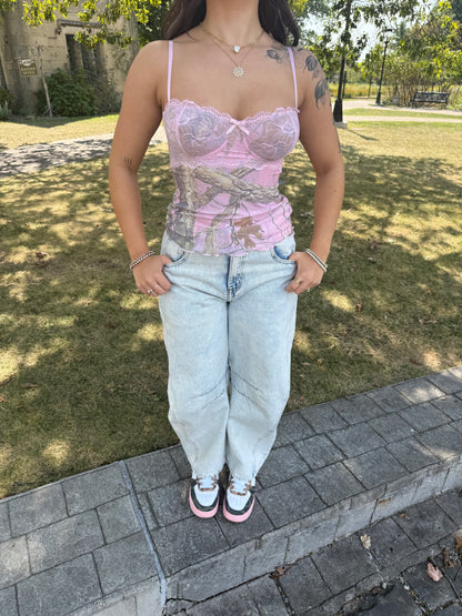Baby Blushing Camo Tank