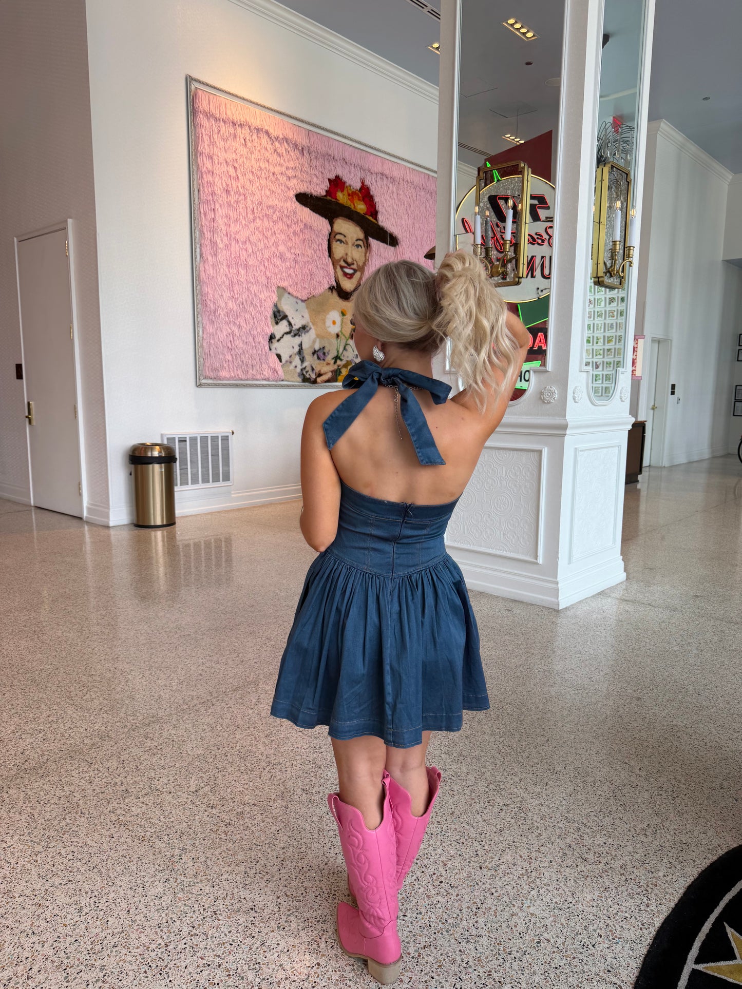 Magnify Denim Dress