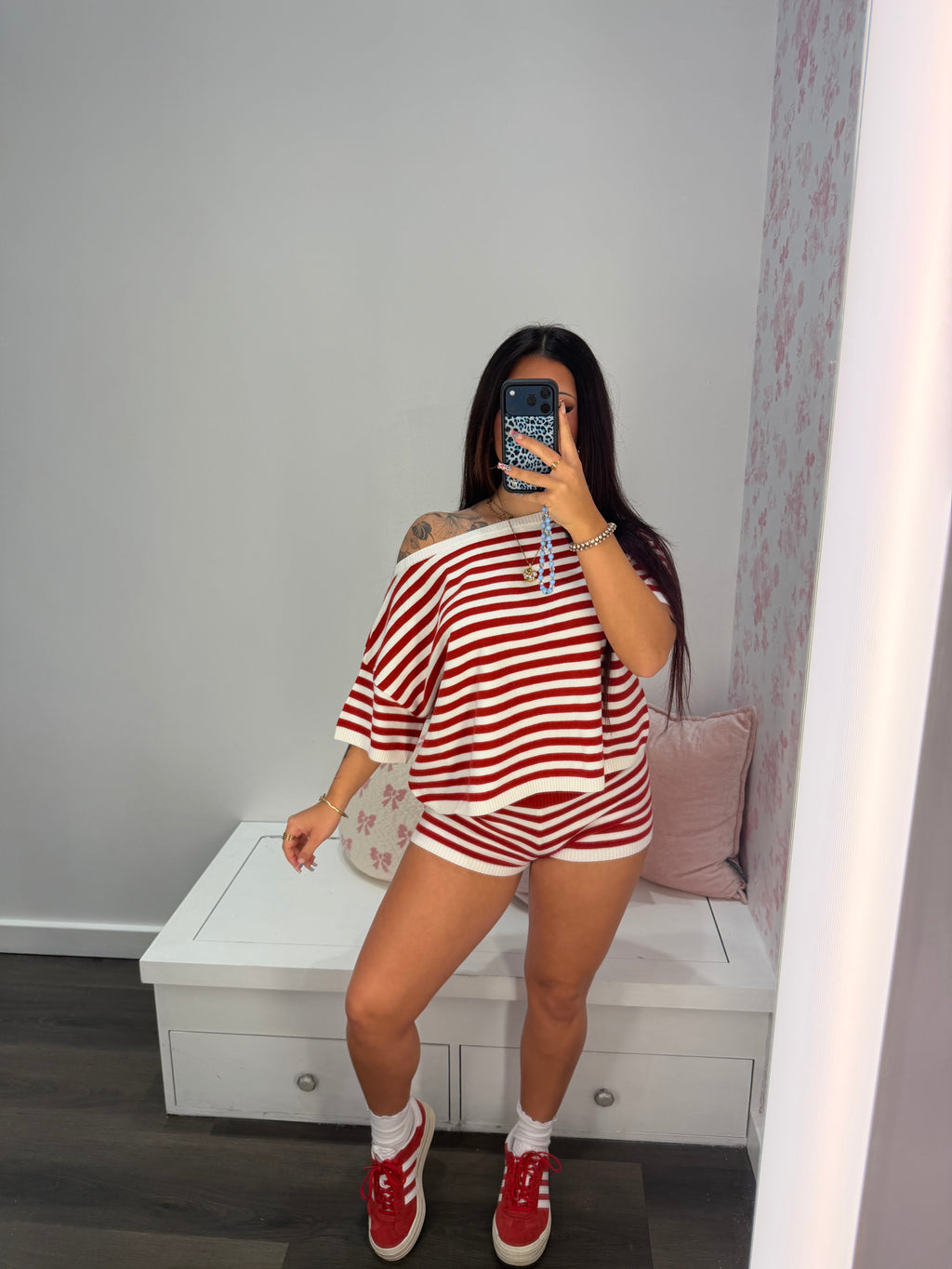 Over Achiever Set Red (TOP ONLY)
