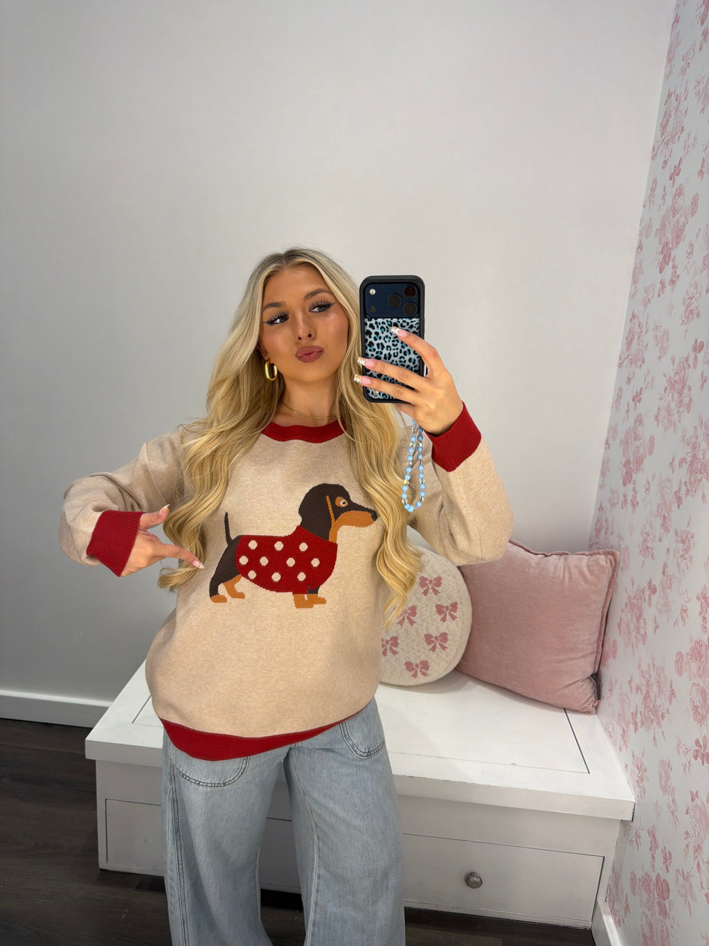 My Polka Weenie Sweater