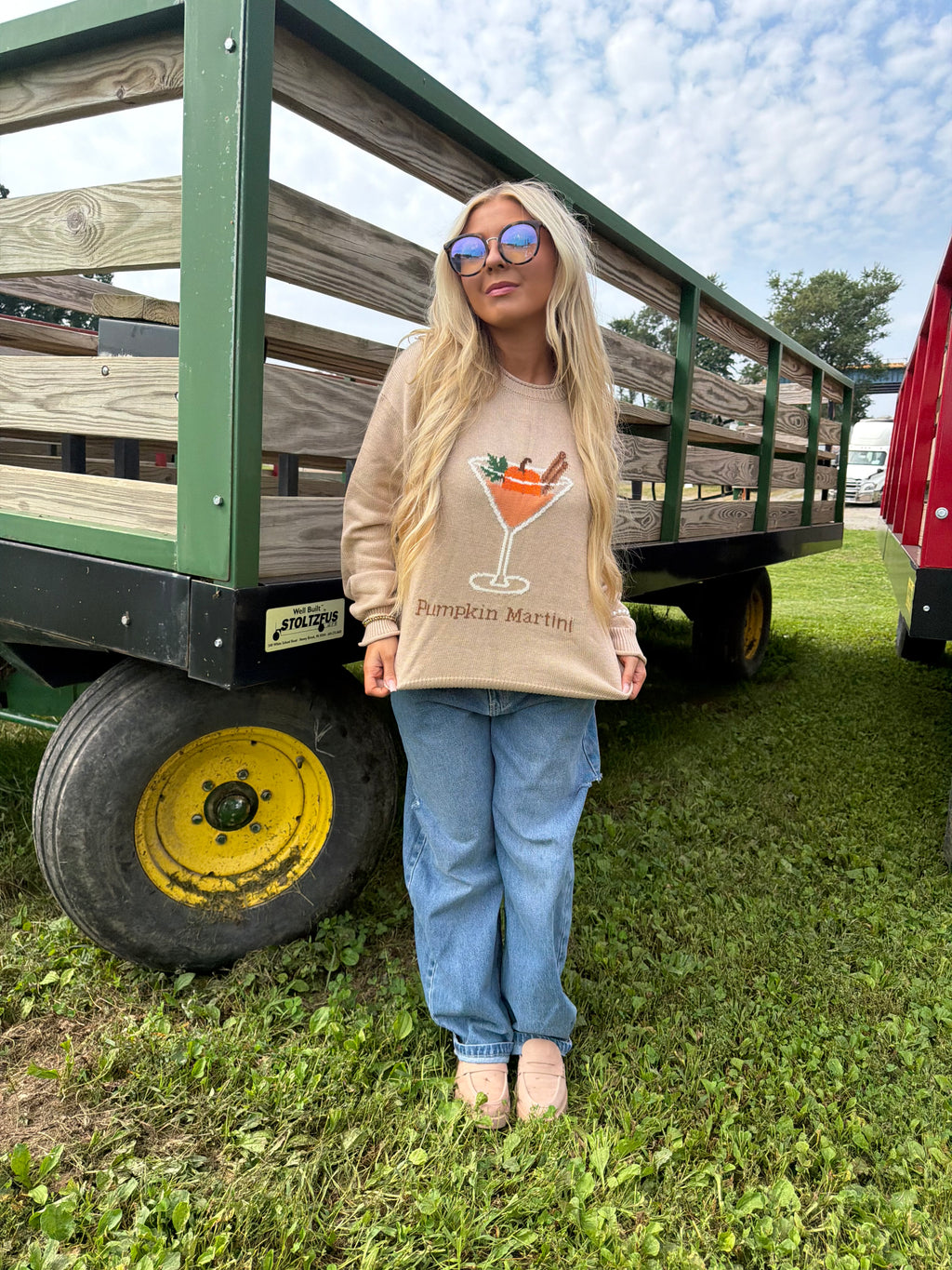 Pumpkin Martini Sweater FINAL SALE