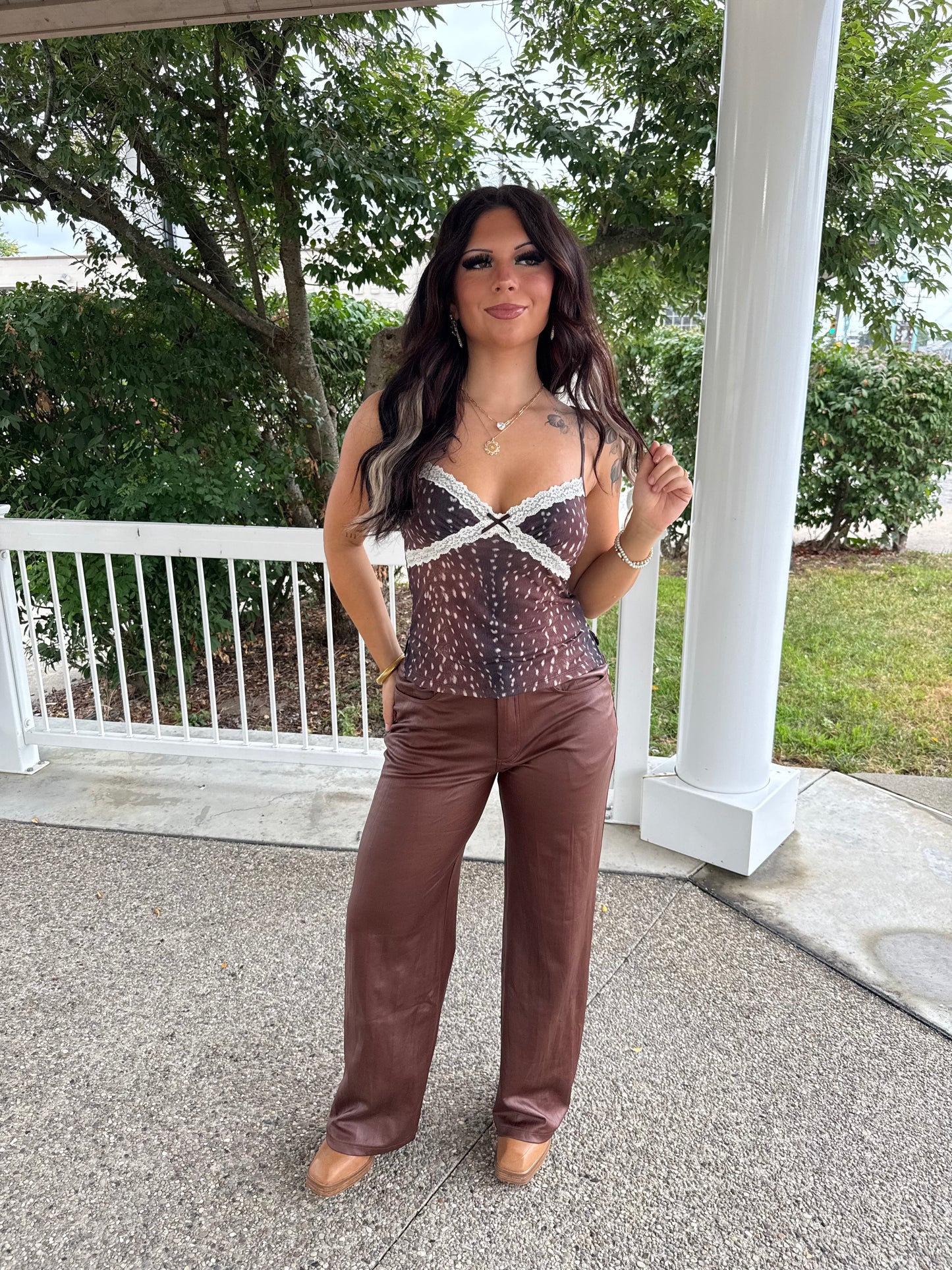 Brownie Crinkle Pant