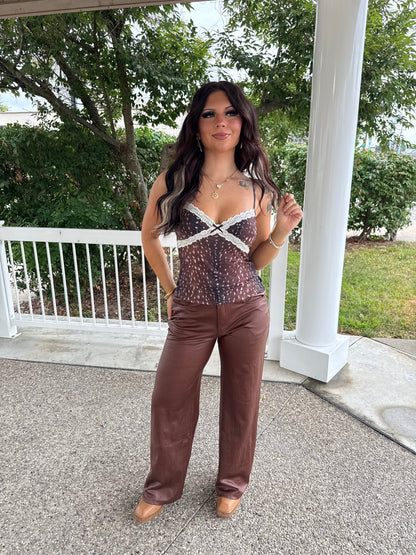 Brownie Crinkle Pant