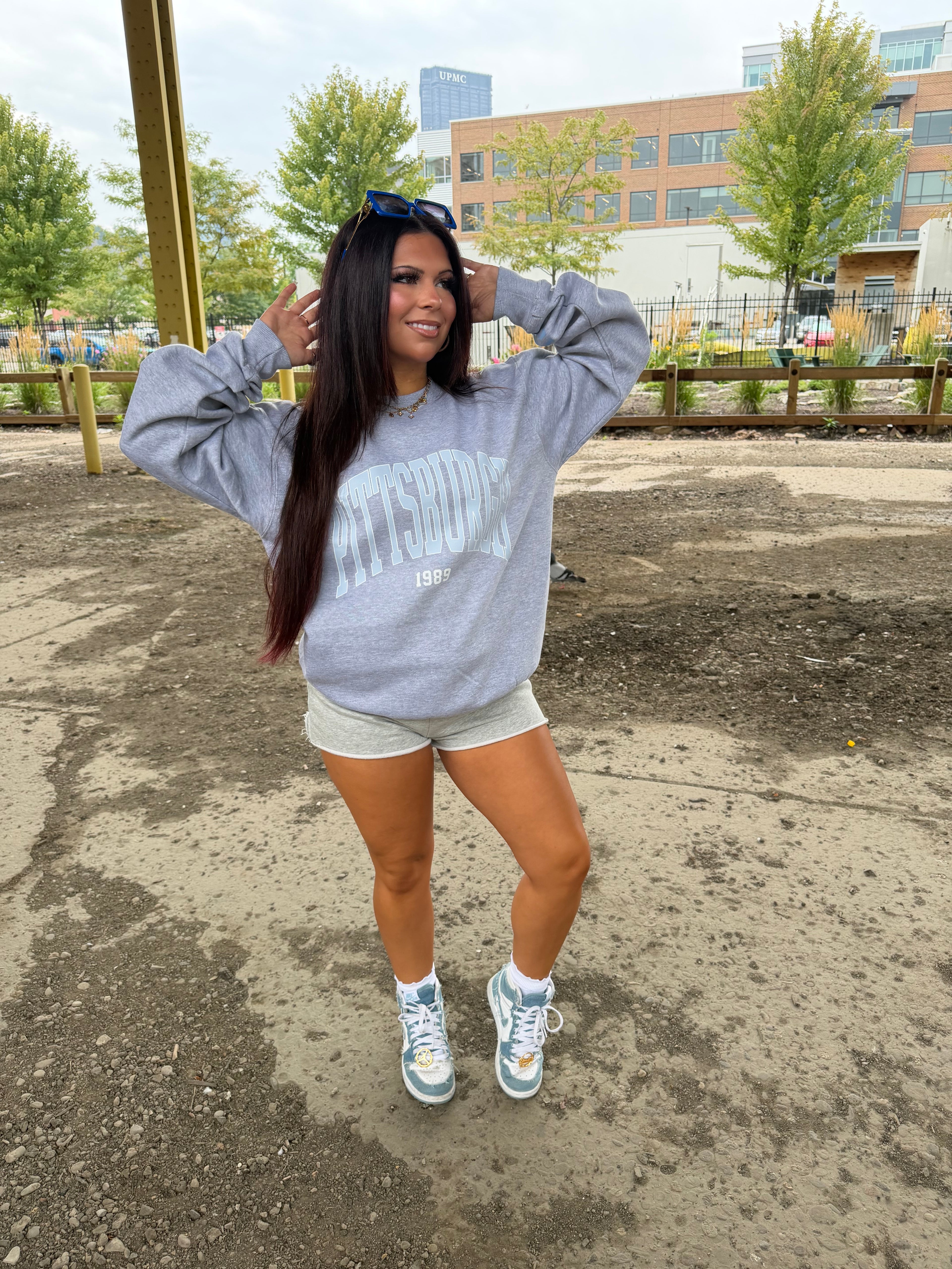 Pittsburgh 412 Crew Blue/Grey