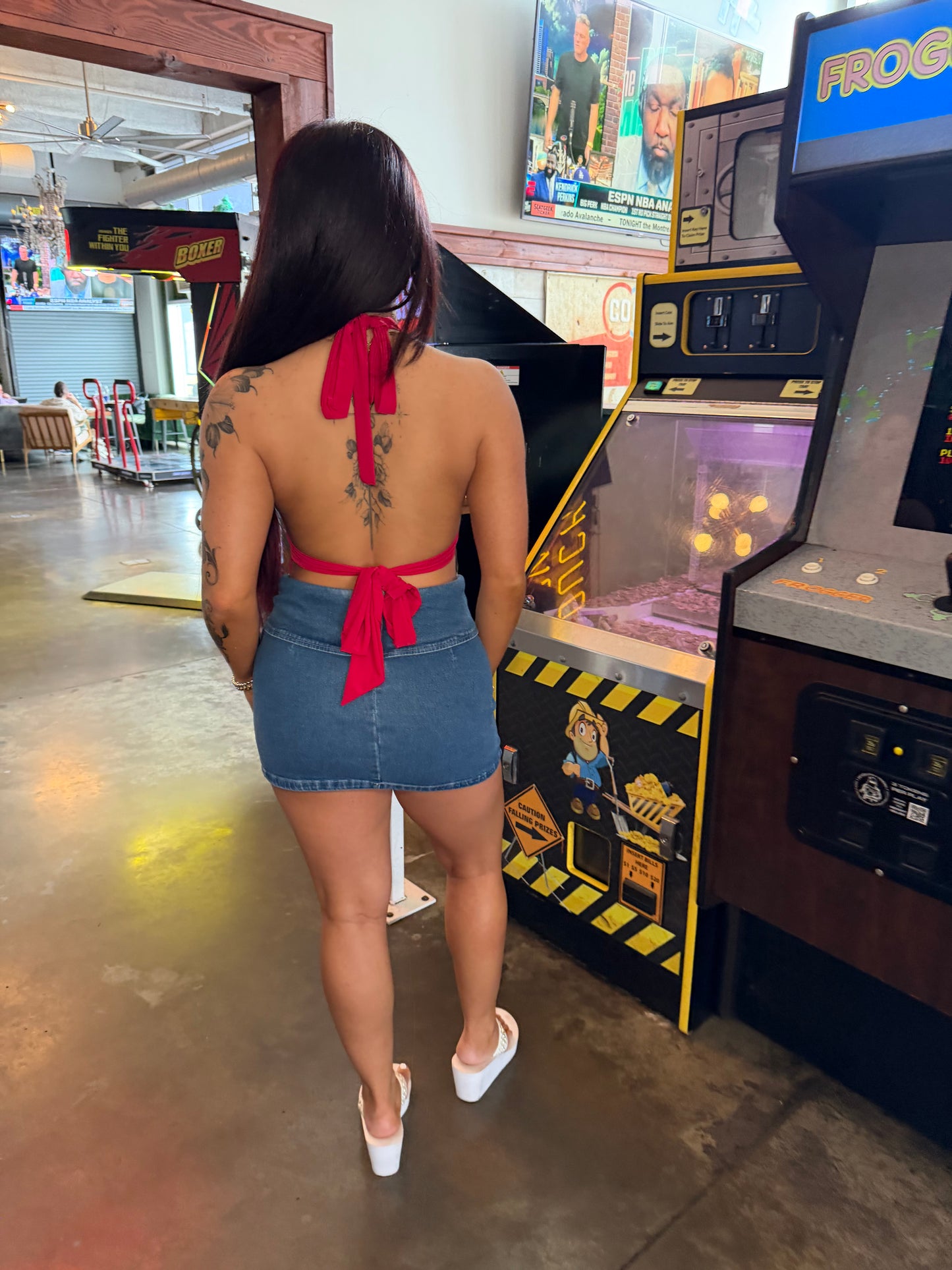 Nights Like These Tank in Red