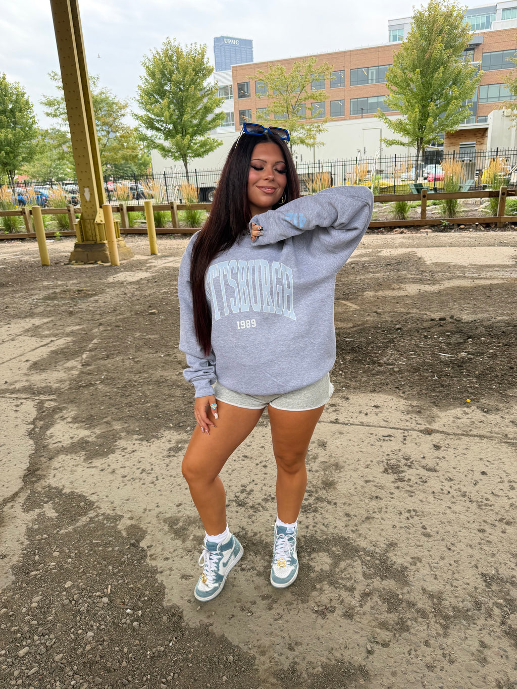 Pittsburgh 412 Crew Blue/Grey