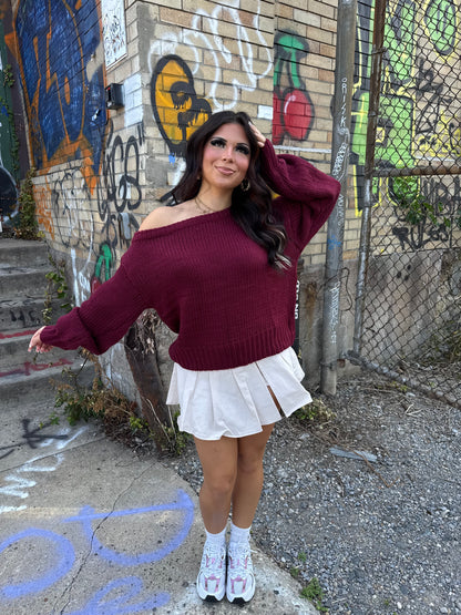 Corky Cream Mini Skirt