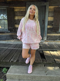 Boys Lie Pink Manhunt Crewneck