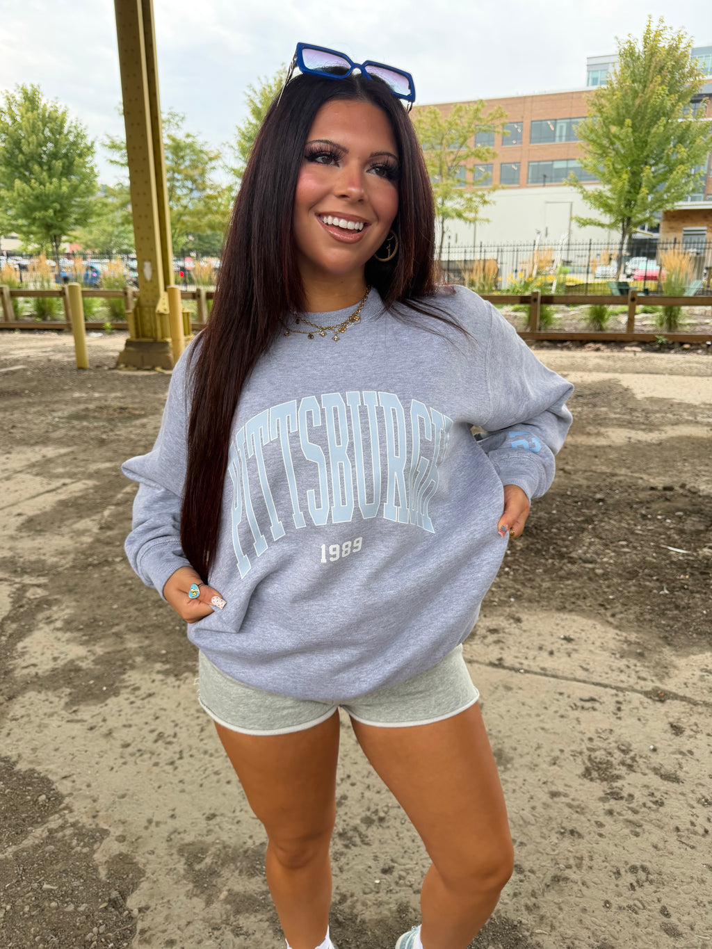 Pittsburgh 412 Crew Blue/Grey