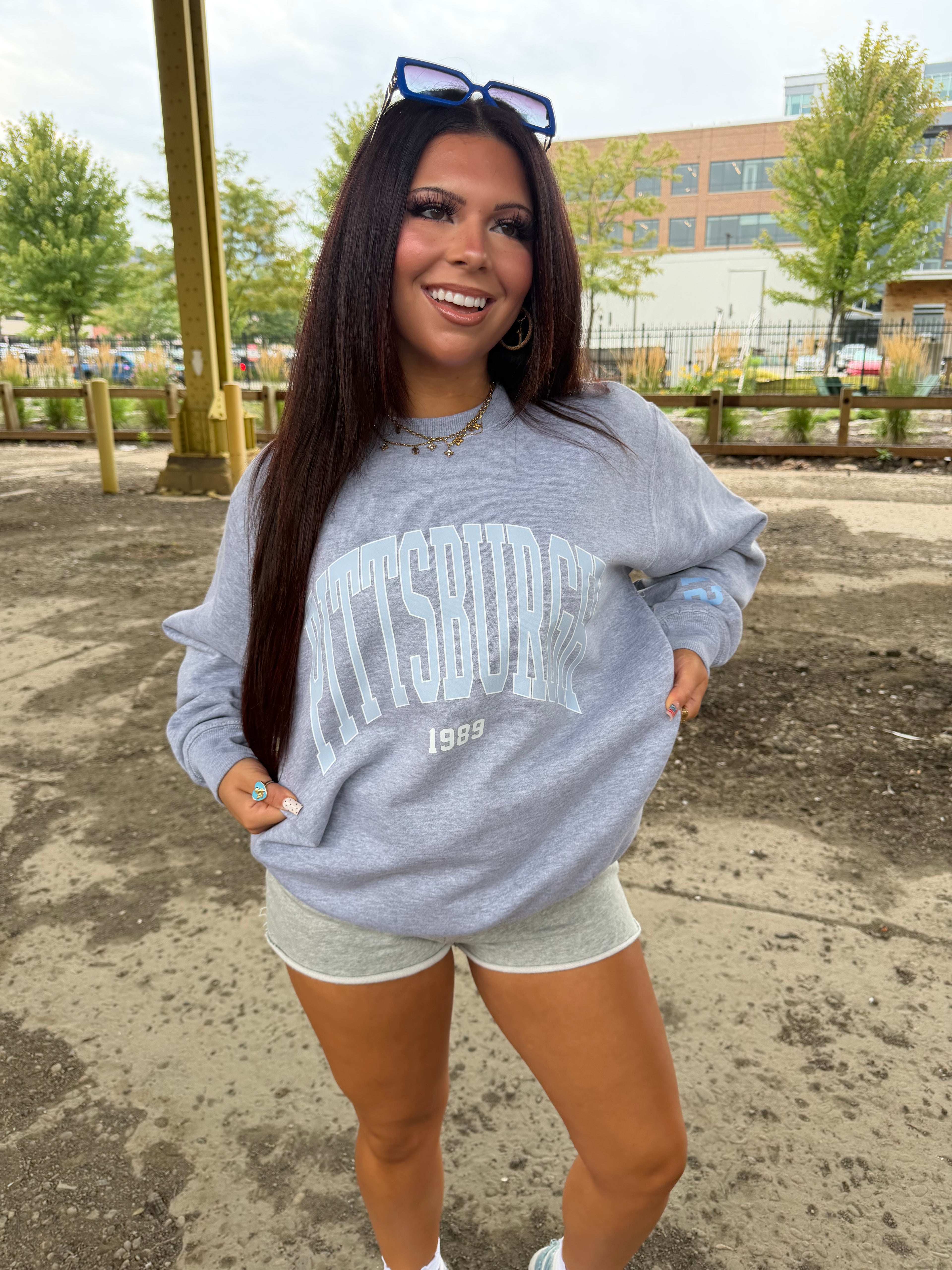 Pittsburgh 412 Crew Blue/Grey