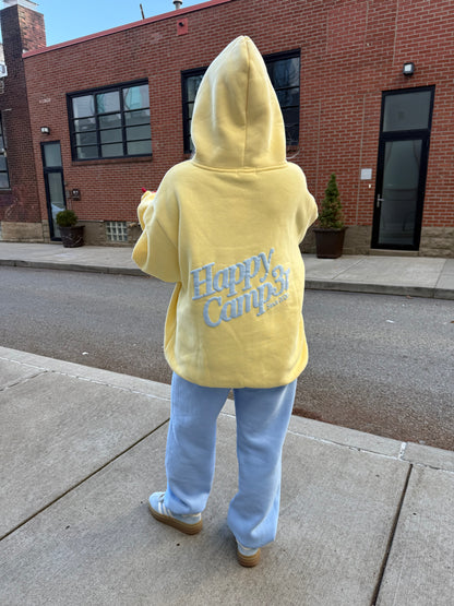 Happy Camp3r Puff Series Banana Hoodie