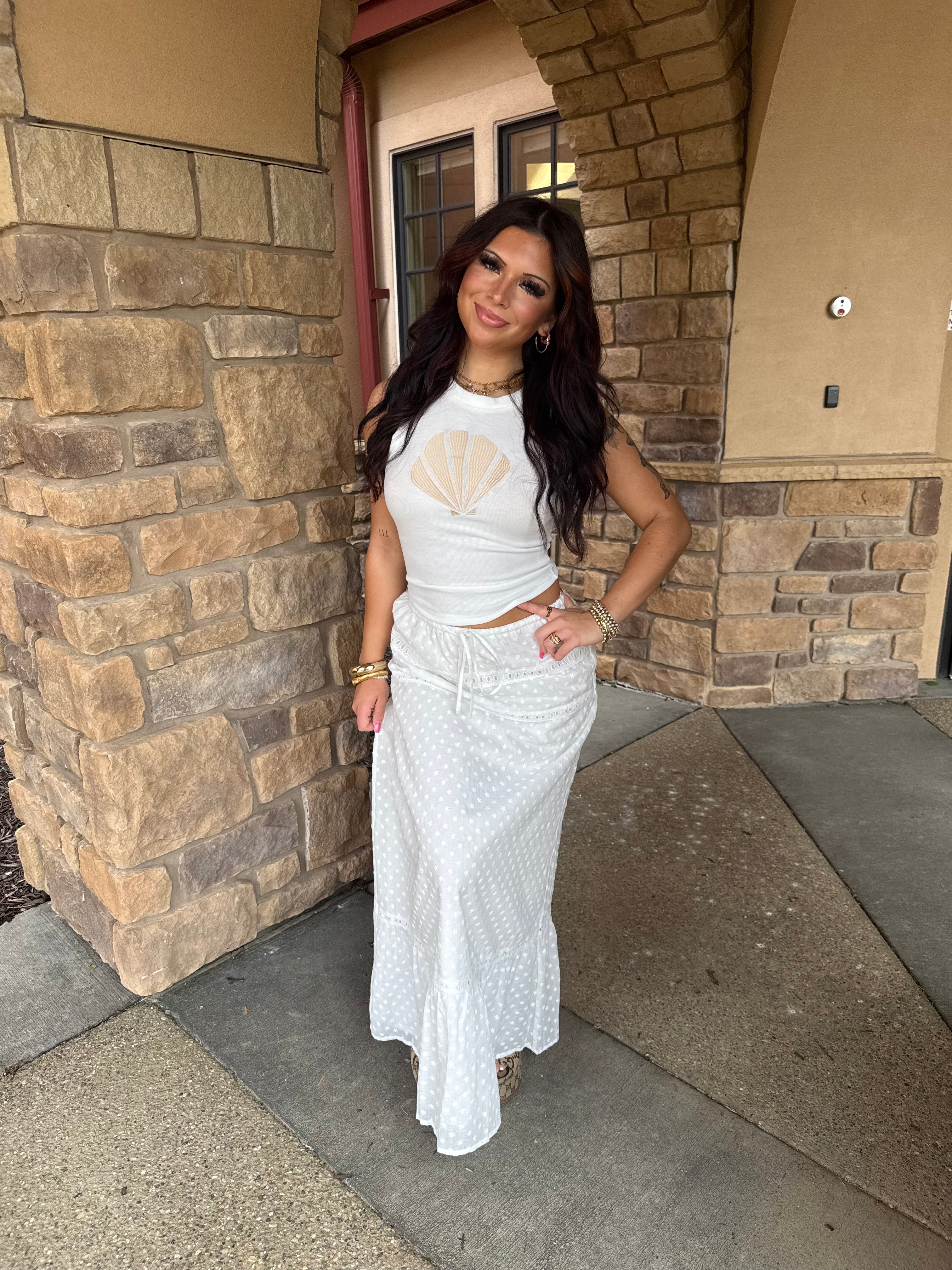 Coastal Cutie Maxi Skirt