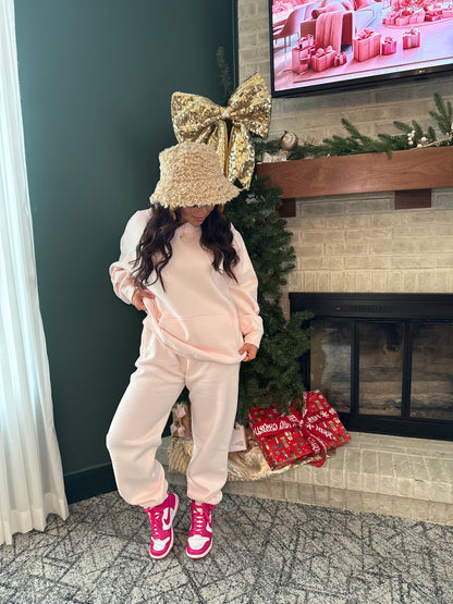 So Fetch Hoodie in Pale Pink