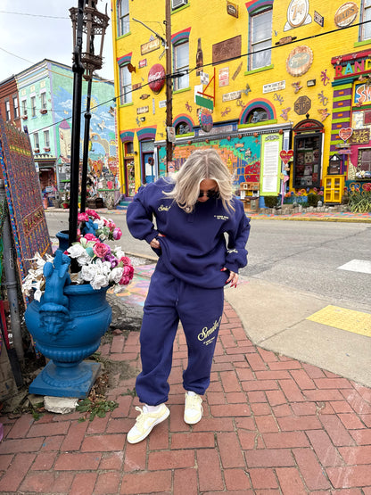 The Mayfair Group Smile It Looks Good Sweatshirt