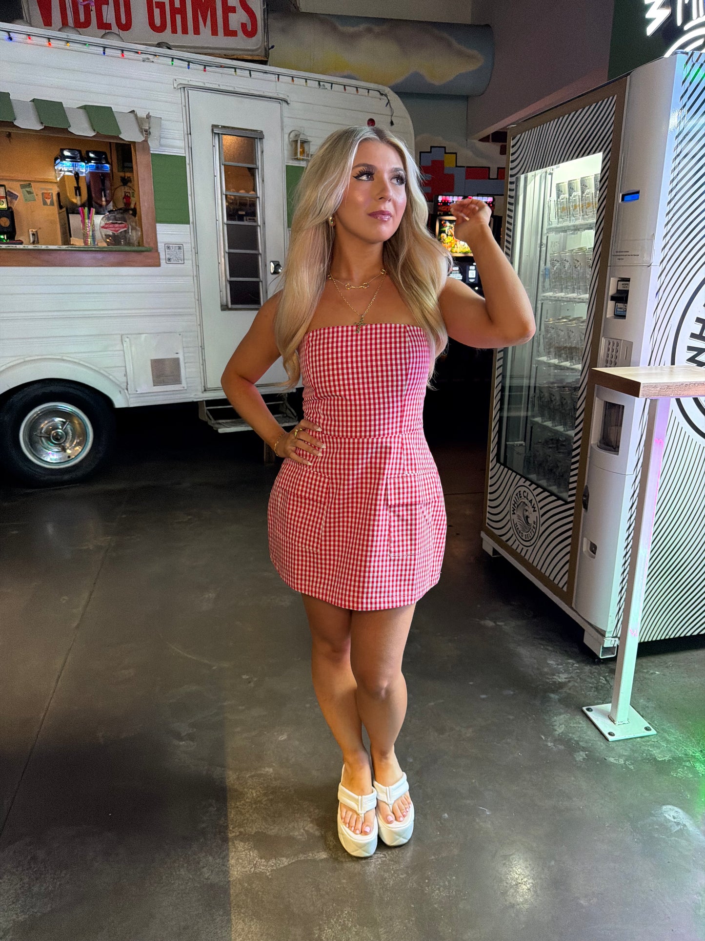 Polly Picnic Cargo Dress