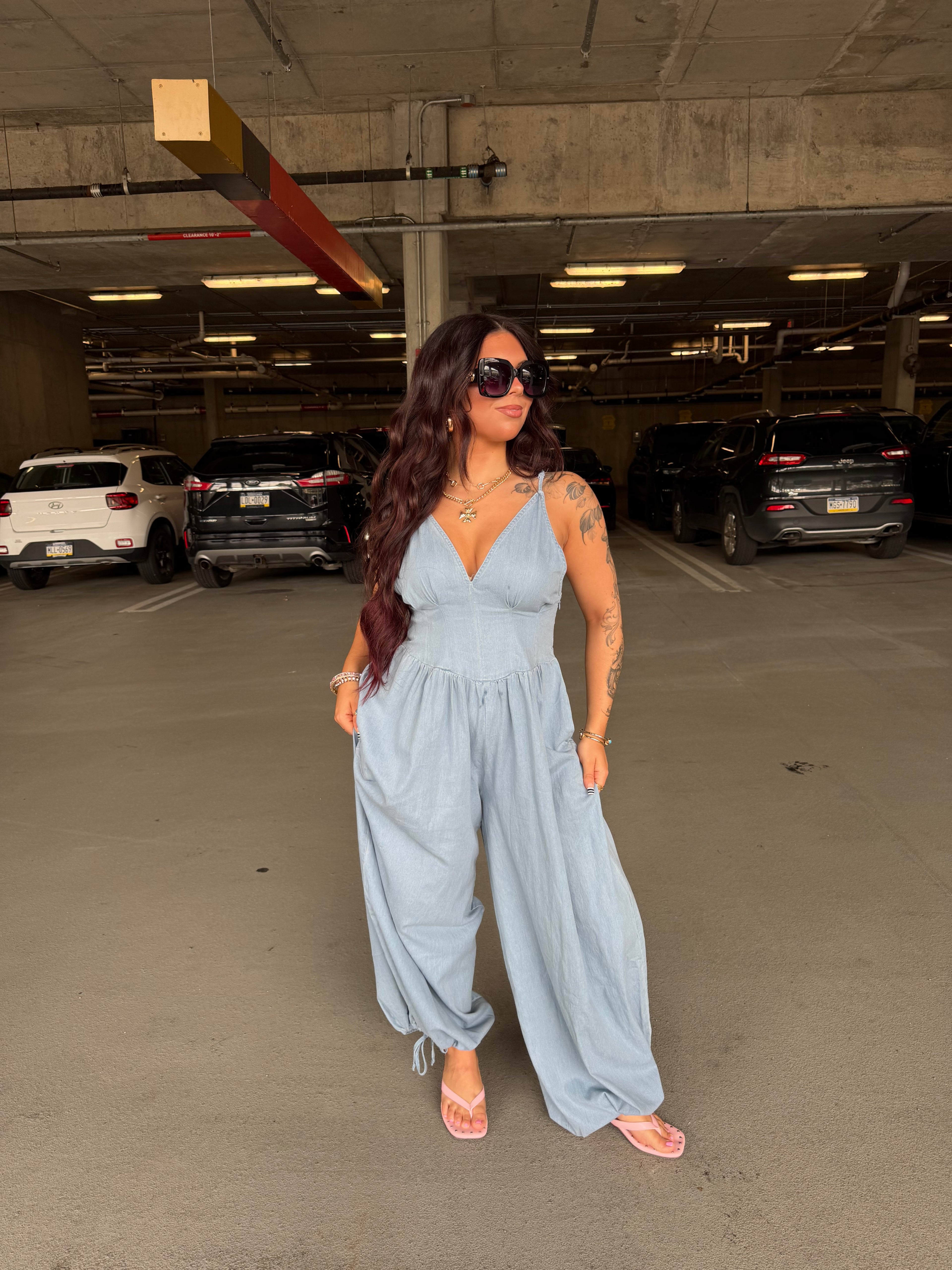 For The Denim Days Jumpsuit
