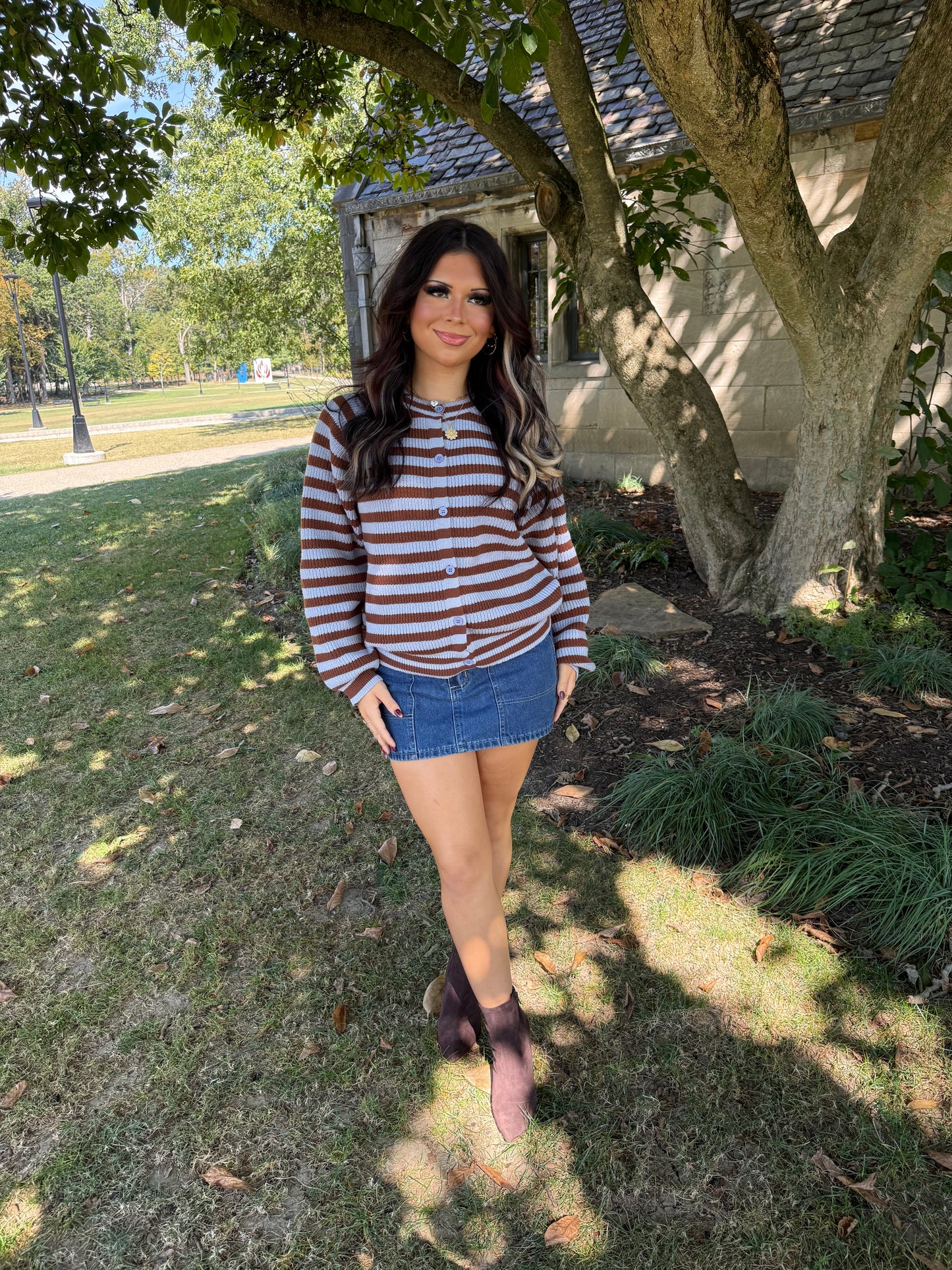 Belles & Babes Denim Skirt