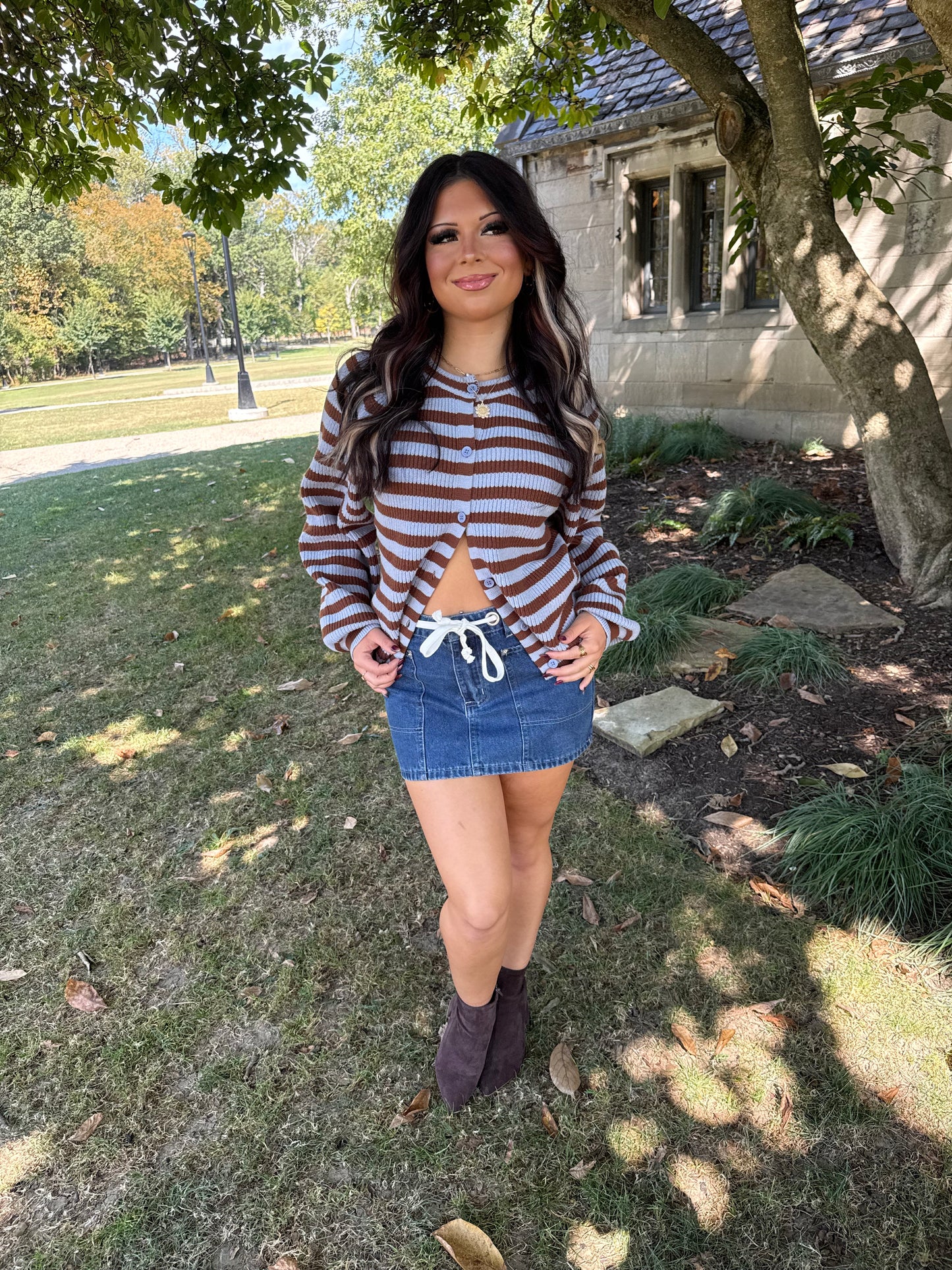 Belles & Babes Denim Skirt