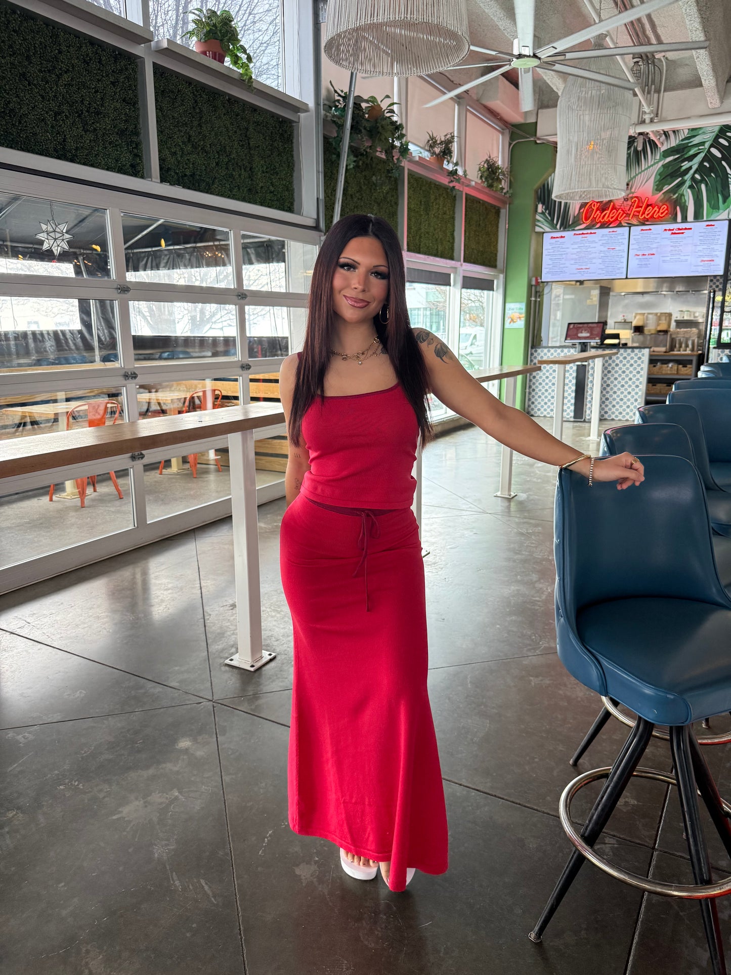 Vivid Val Set RED (TOP ONLY)