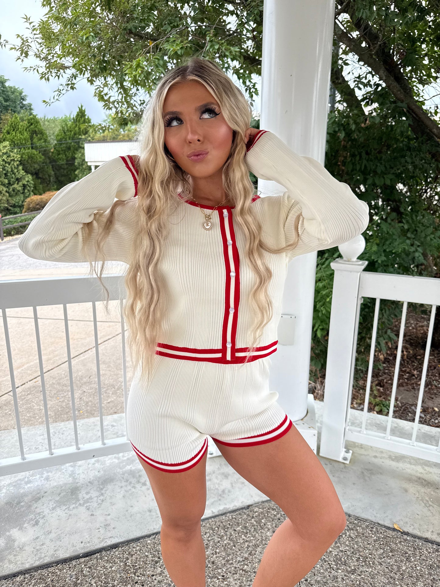 Cooler Codes Set (SWEATER) in White