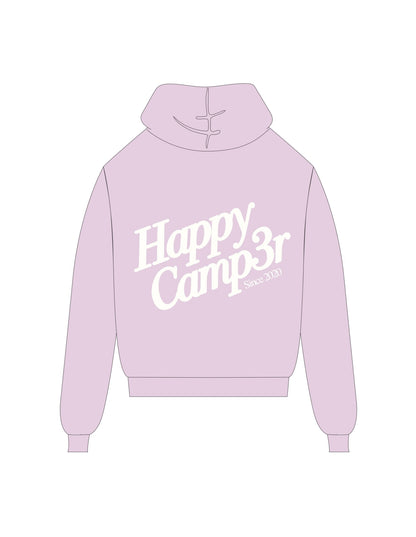 Happy Camp3r Puff Series Lilac Hoodie