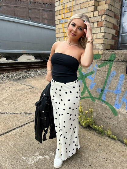 Low Lover Polka Dot Skirt