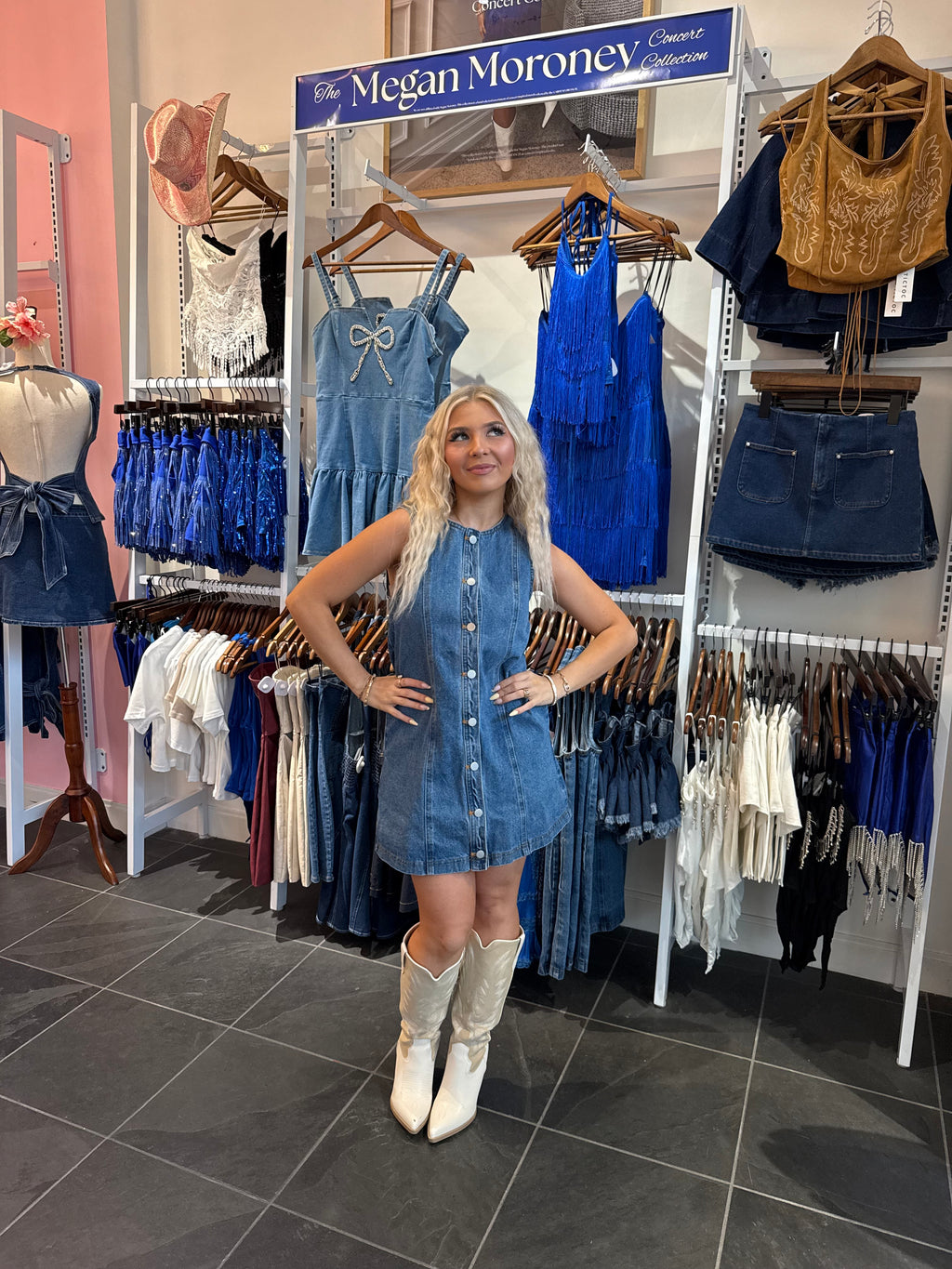 Darah Denim Dress