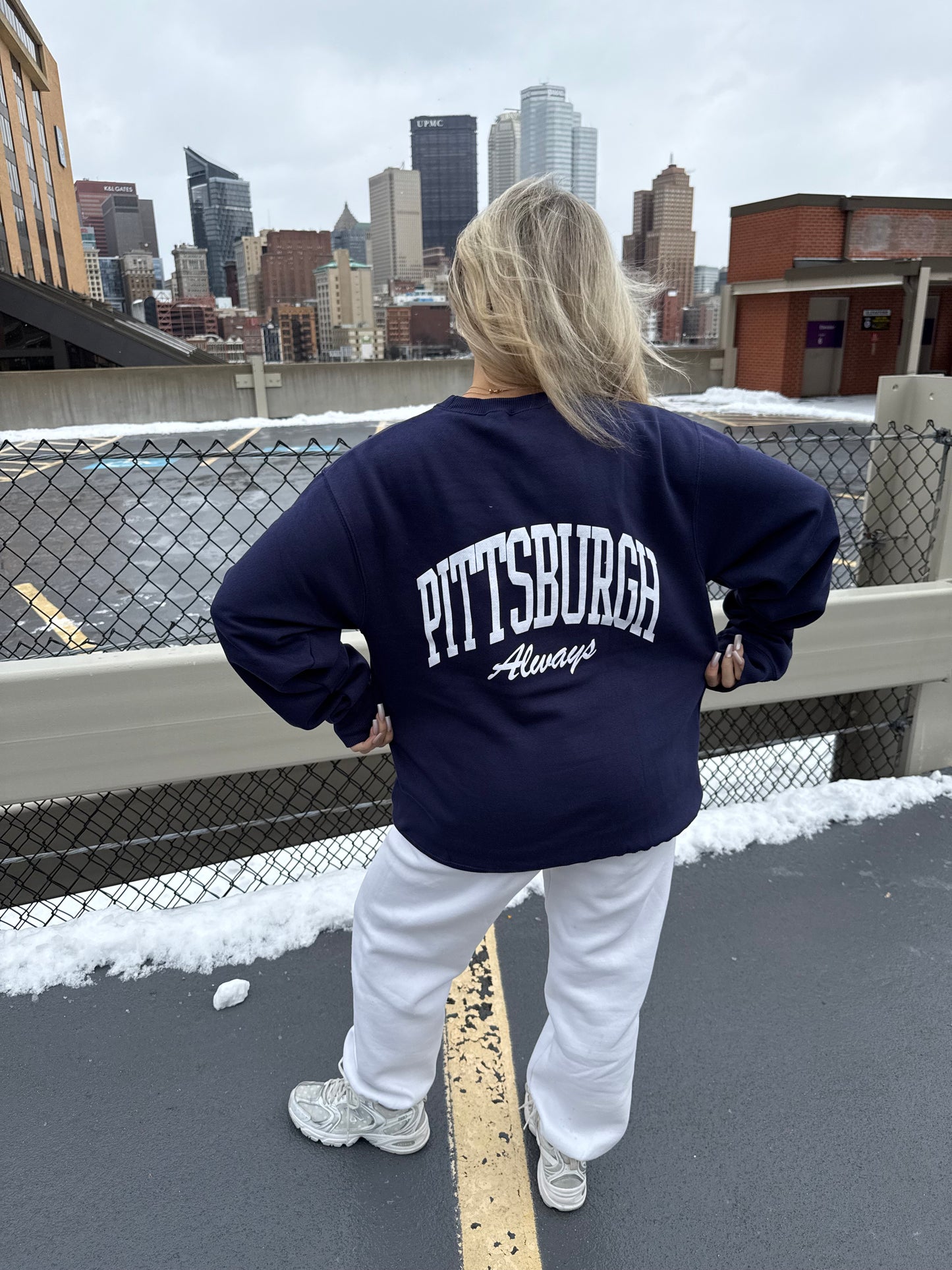 412, W/ Love PGH in Navy