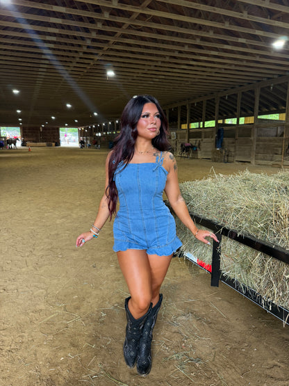 Rodeo Coquette Romper