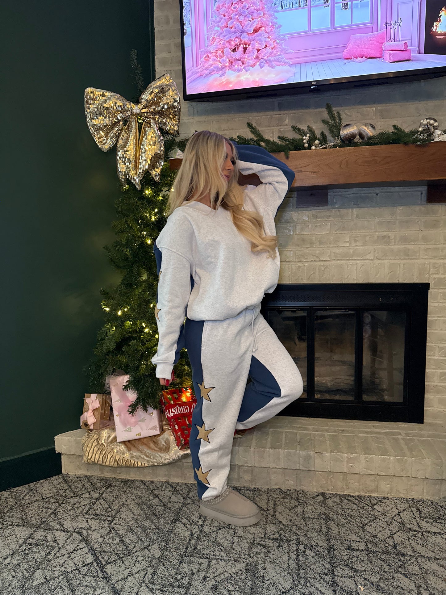 Starry Night Set NAVY (PANT ONLY)