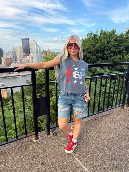 PGH Retro Stars Muscle Tee