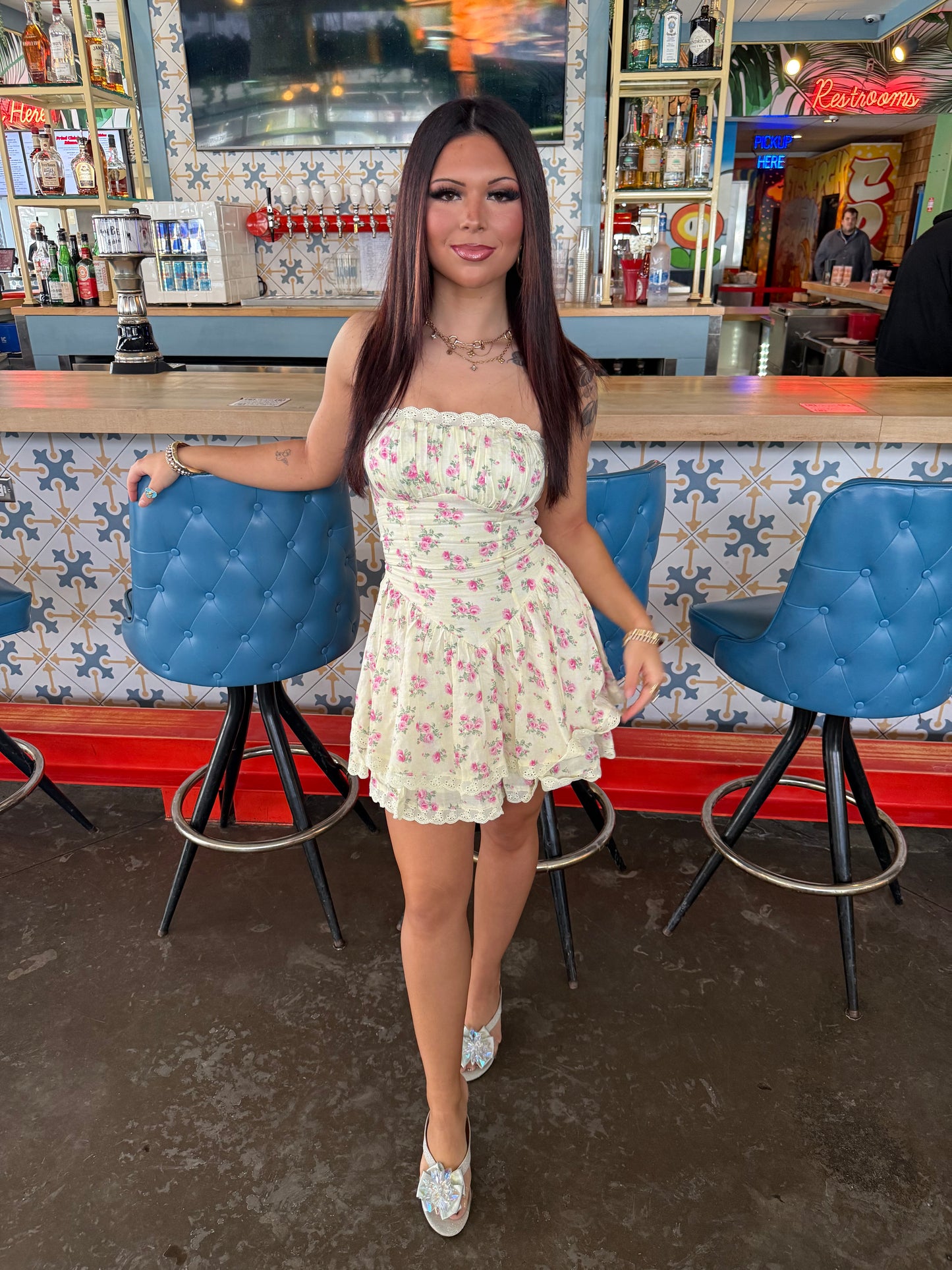 Lemon Rouge Mini Dress