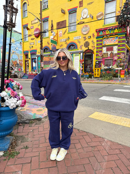 The Mayfair Group Smile It Looks Good Sweatshirt