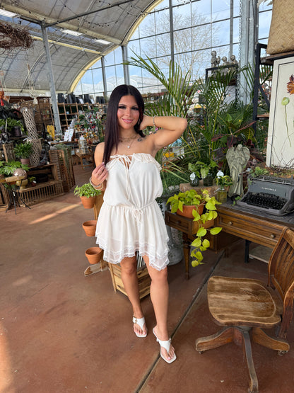 Cove Core Cream Romper