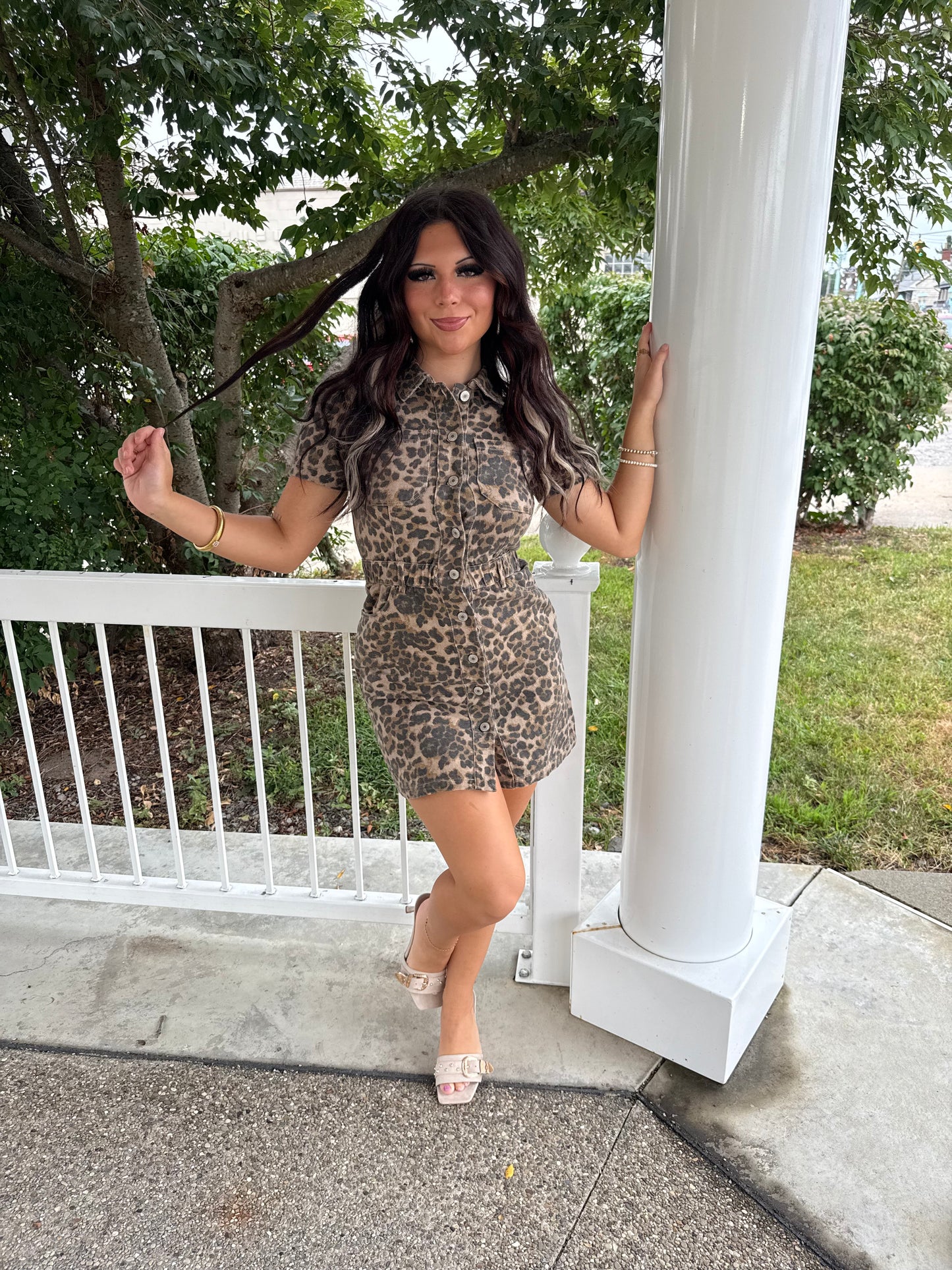 Lucky Leopard Dress