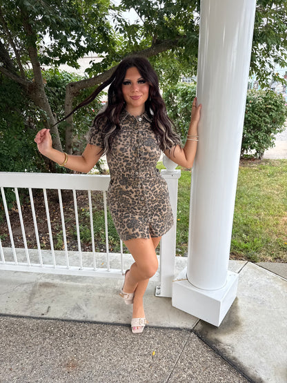 Lucky Leopard Dress