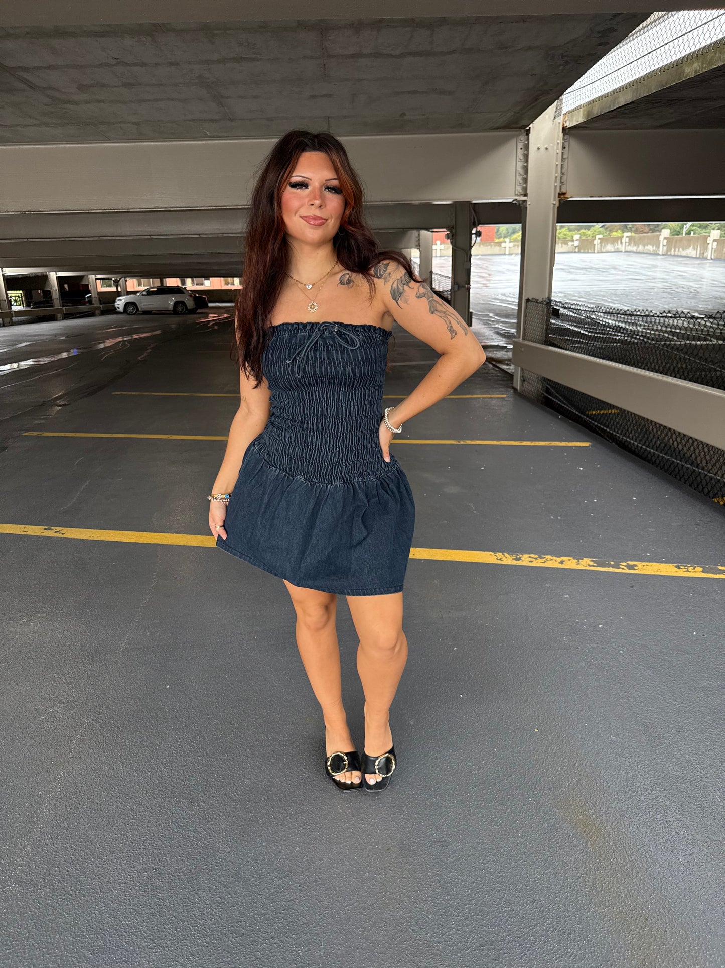 Really Rodeoing Tube Dress