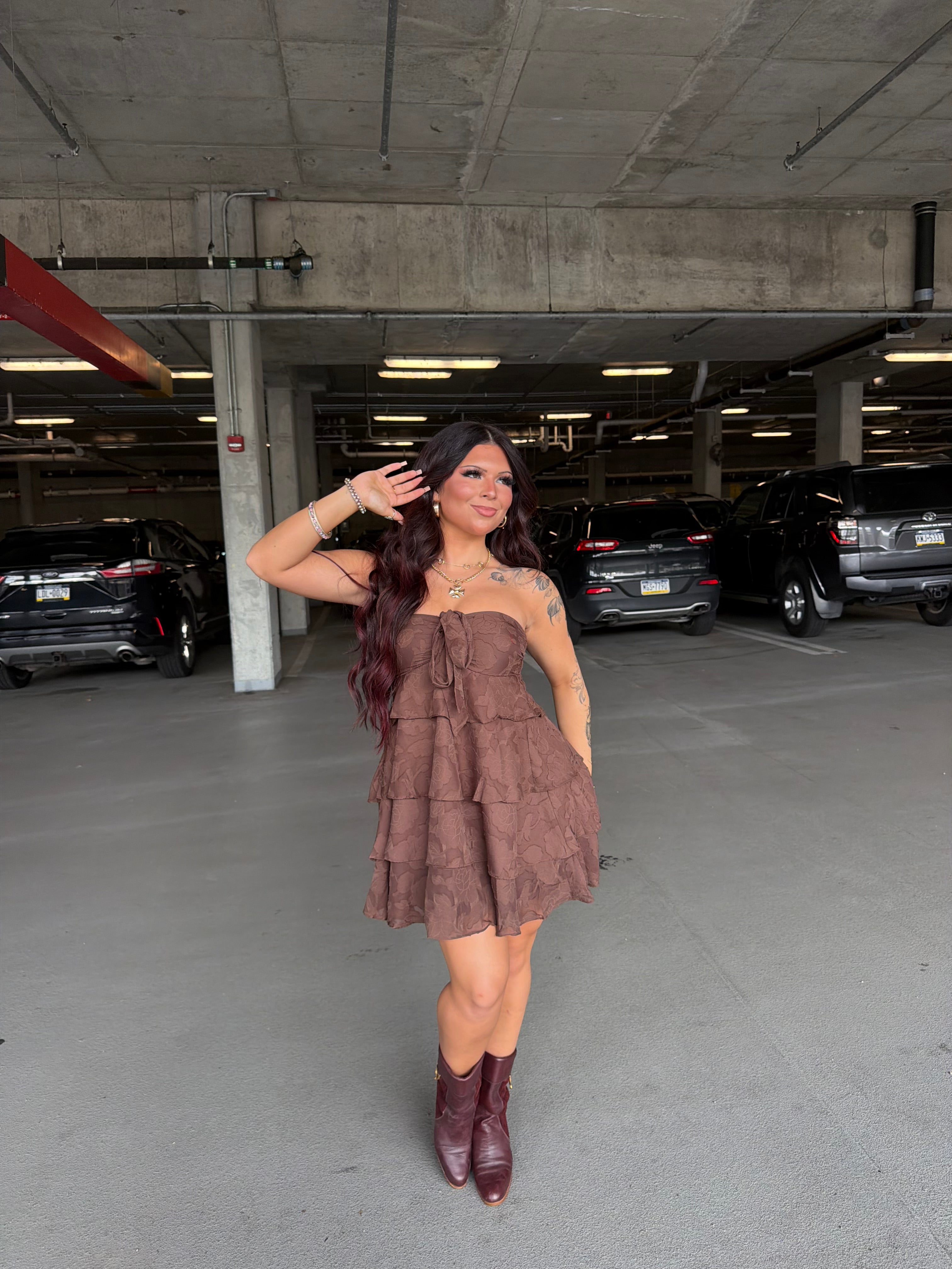 Cocoa Puff Mini Dress