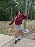 Zebra Cake Mini Skirt