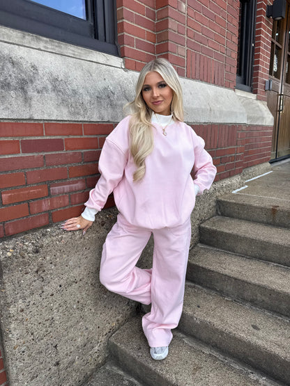 Pink Sugar Wide Leg Sweats