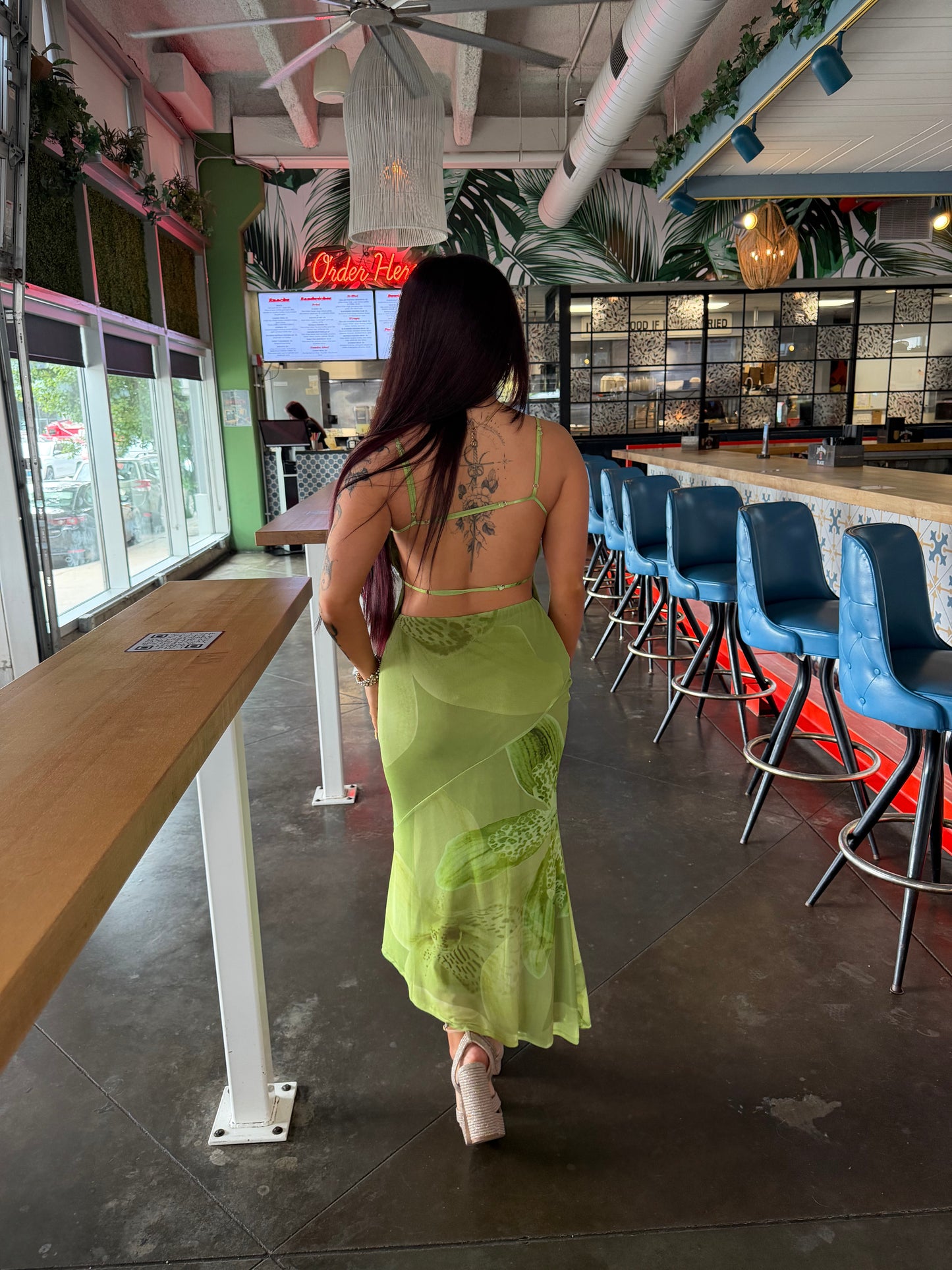 Green Goddess Set (SKIRT)